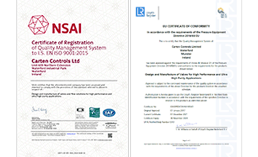 I.S.EN ISO9001認証（適用範囲：カーテンコントロール社）