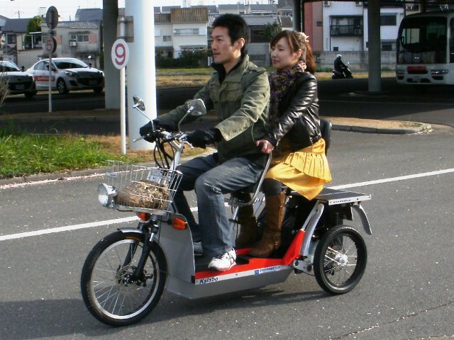 多輪式車両
