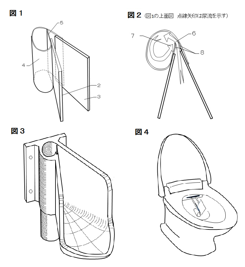 小便受け装置
