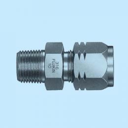 Double Compression Rings Type Fittings Male Connectors