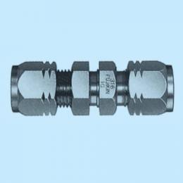Double Compression Rings Type Fittings Bulkhead Unions