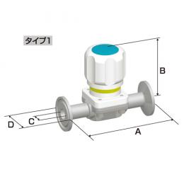 ダイヤフラムバルブ　DIAPHRAGM VALVES