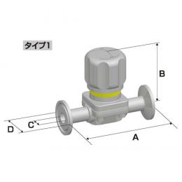 ダイヤフラムバルブ　DIAPHRAGM VALVES