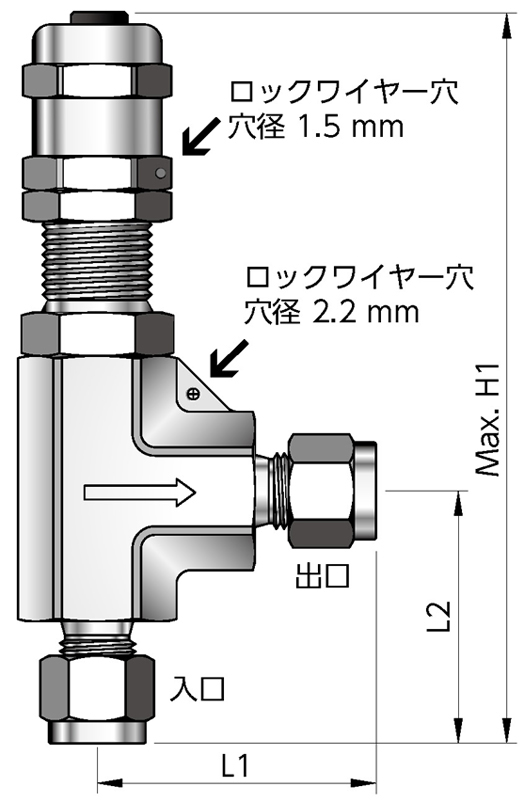 VURF-341LDNMXDNF｜ニューV-Series｜リリーフバルブ｜バルブ製品