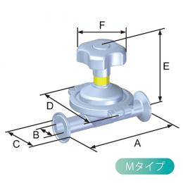 Manual Weirless Diaphragm Valves