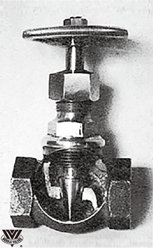 1953 Patented Needle Valve