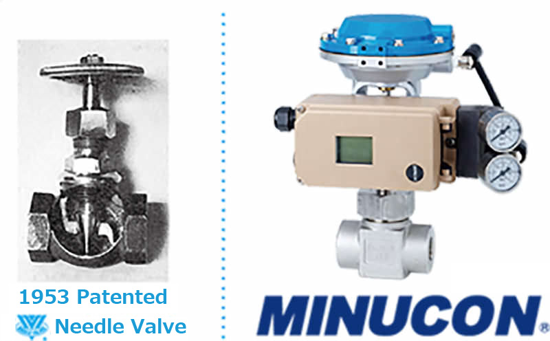 The 1953 patented needle valve and MINUCON