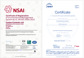 I.S. EN ISO14001 Certified Factory