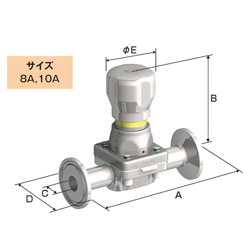 BNW SERIES Weir Diaphragm Valves