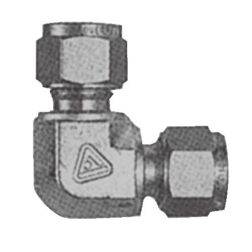 Double Compression Rings Type Fittings Elbow Unions