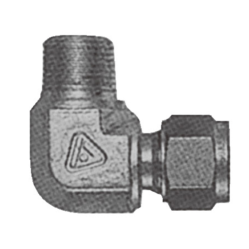 Double Compression Rings Type Fittings Male Elbows
