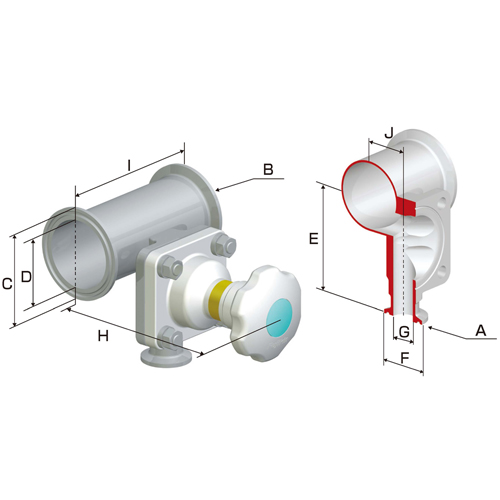 Weirless Diaphragm Valves