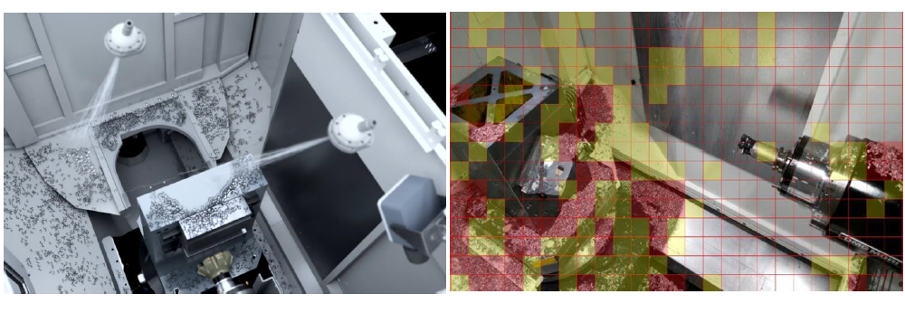 切屑検出装置、工作機械、切屑検出方法、学習用画像合成装置