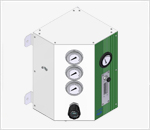 機械式ベントヘッダー圧力コントロールシステム