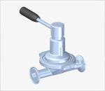 LPSシリーズ ウエアレスダイヤフラムバルブ（レバーハンドル）