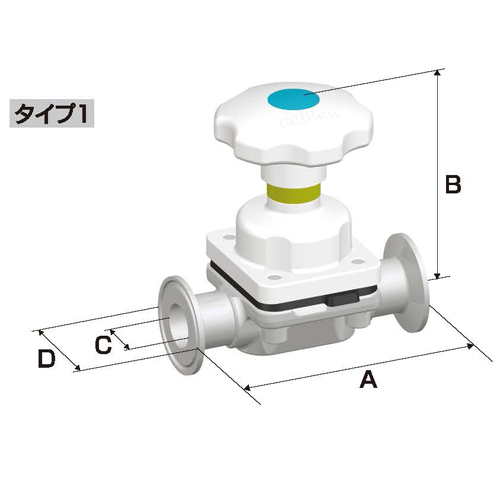 ダイヤフラムバルブ DIAPHRAGM VALVES