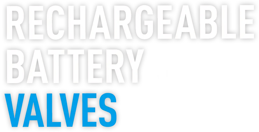 RECHARGEABLE BATTERY VALVES　二次電池製造用バルブ
