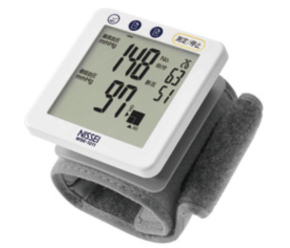 手首式デジタル血圧計