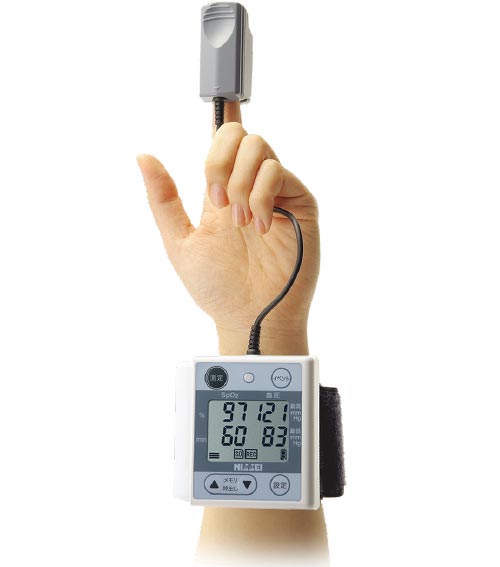 デジタル血圧計＋パルスモニタ