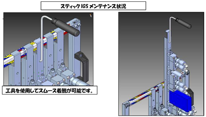 スティックIGS メンテナンス状況